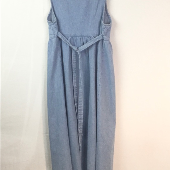 Studio Ease Denim Long Smock Dress - Picture 2 of 3